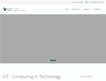 Tablet Screenshot of cit-wulkow.de